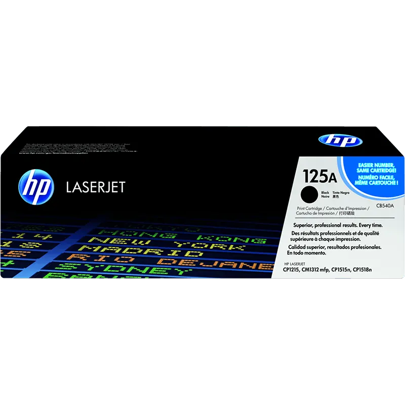 HP 125A BLACK TONER (CB540A) Black Mascom International.webp